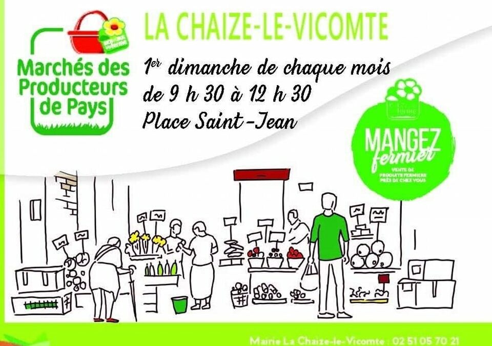 Marché de Producteurs Locaux, La Chaize-le-Vicomte