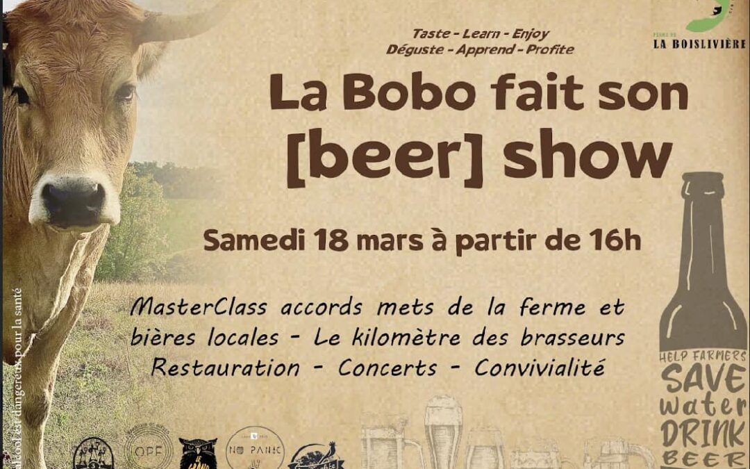 Ferme de la Boislivière, 🐮La Bobo fait son beer show🍻, Coex